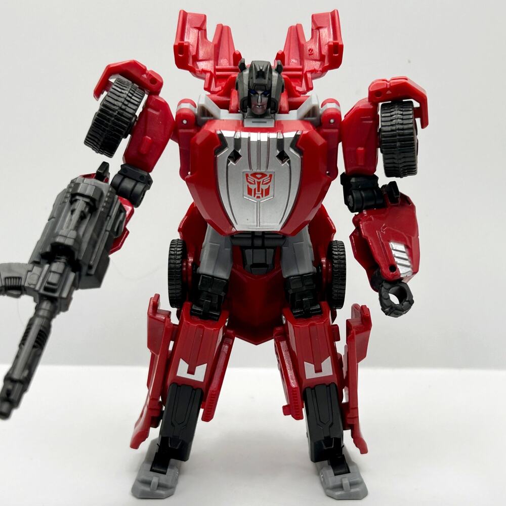Transformers Studio Series Deluxe War for Cybertron Sideswipe 4.5" Complete EUC